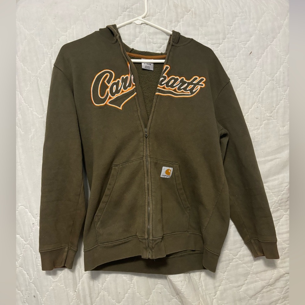 zip up Carhartt jacket